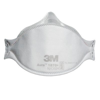 3M N95 1870+ Healthcare Respirator (Universal Size) - Case or Individual Mask