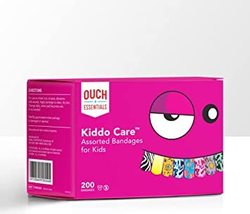 Ouch Essentials Kiddo Care Adhesive Bandages - 200 Count