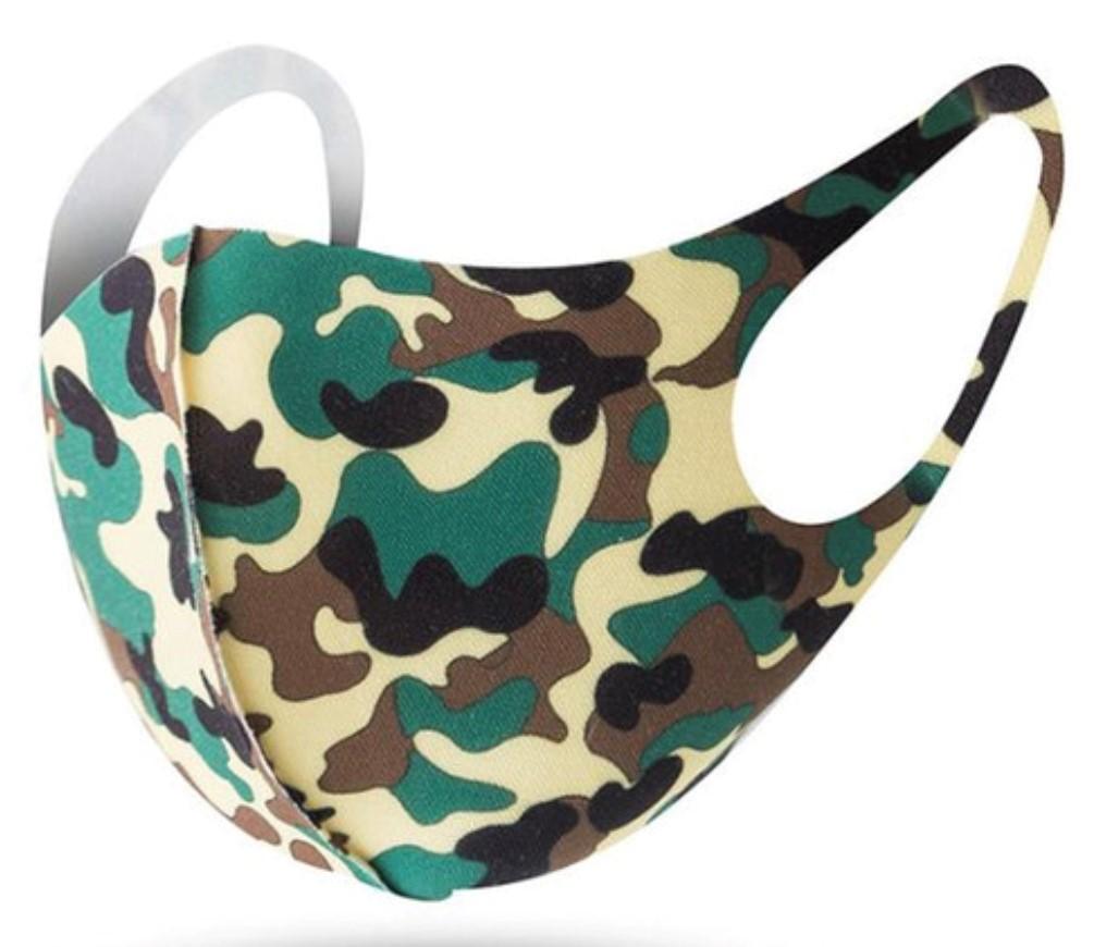 Fashion Mask - Camoflauge (Different Colors Available)