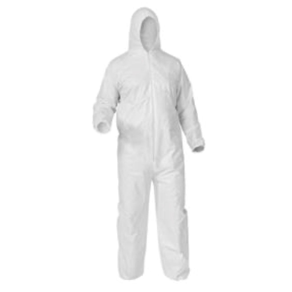 Microporous Zip Coverall - With Hood