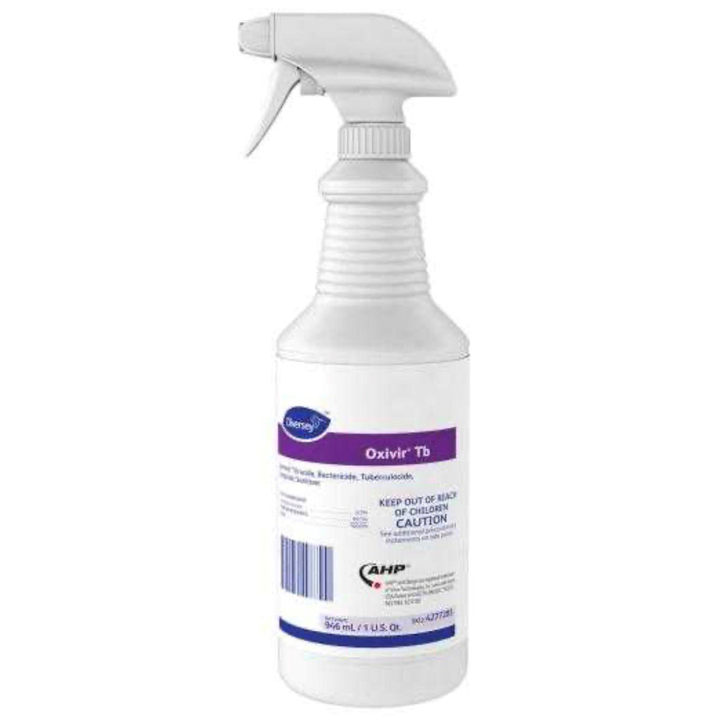 Oxivir Disinfectant - 12 bottles, 2 triggers