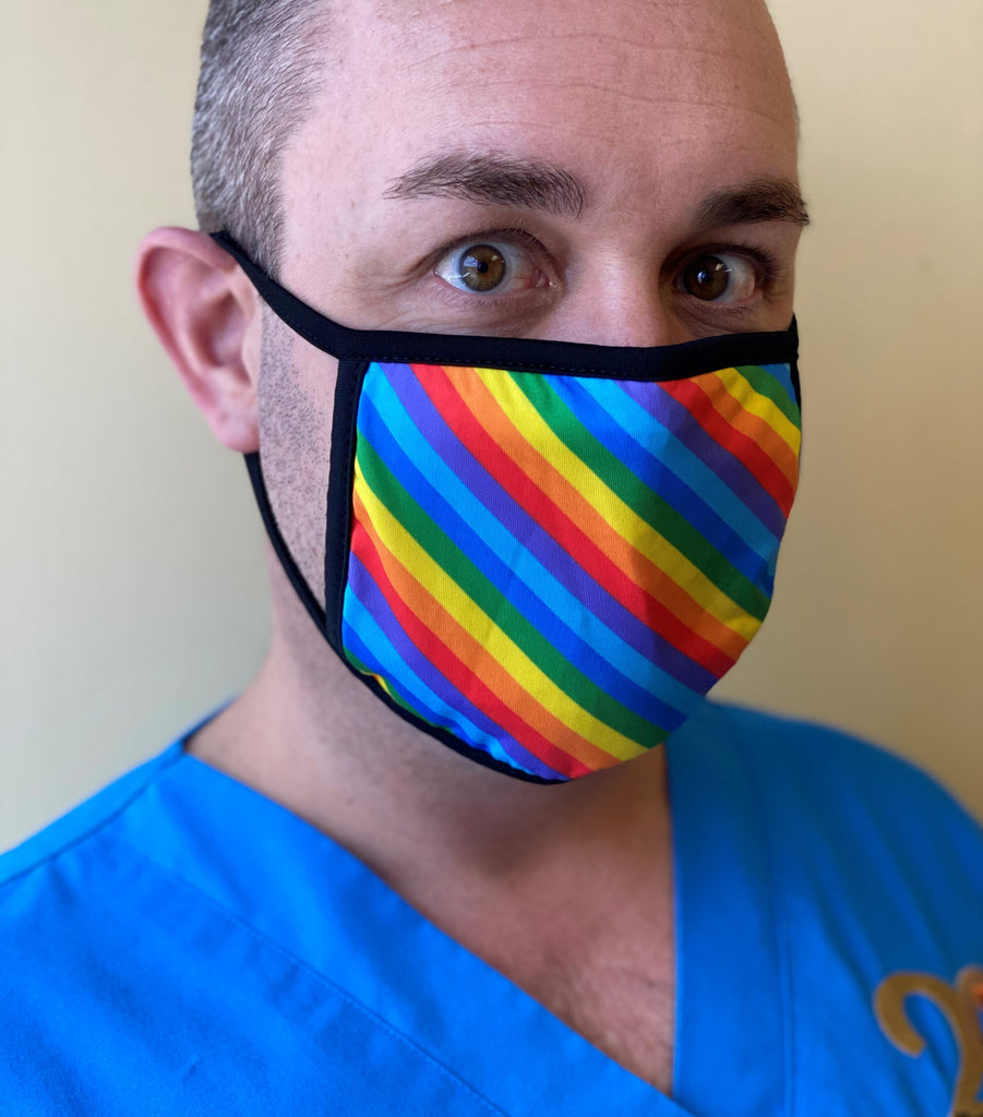 Rainbow Cloth Mask