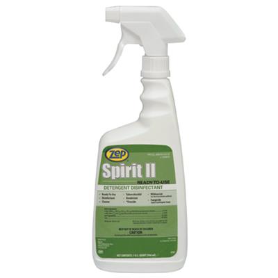 Zep Spirit II Disinfectant - Gallons and 32 oz. Spray Bottles