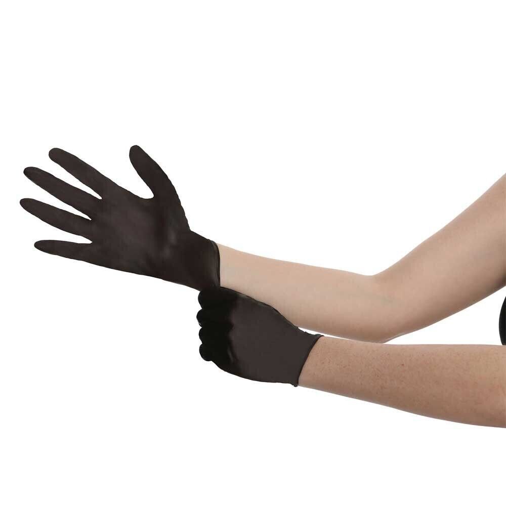 Bluzen BLACK Nitrile Powder-Free Gloves